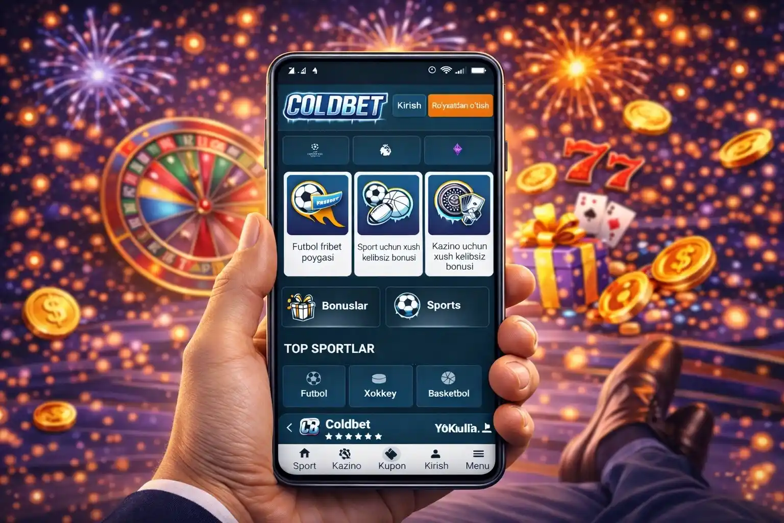 Coldbet app