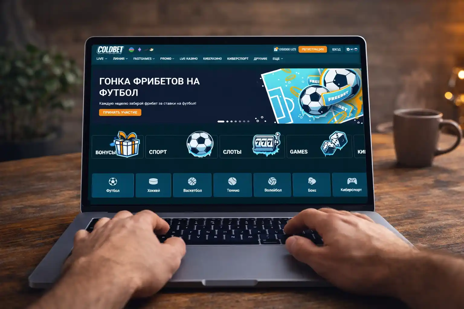 coldbet.com разделы