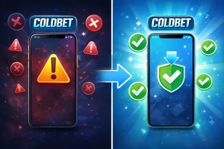 Coldbet приложение проблемы