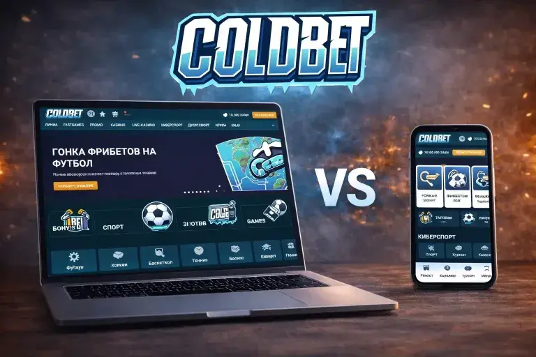 Coldbet моб vs компьютер